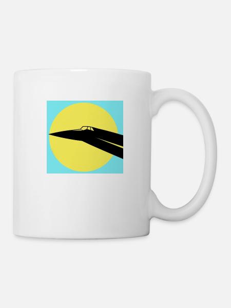 Concorde et soleil - Mug blanc - blanc