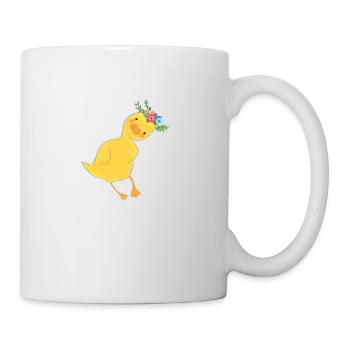 entchen - Tasse - Weiß - Rechts