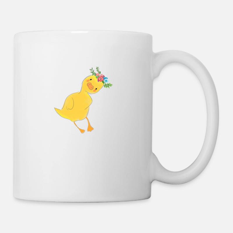 canard - Mug blanc - blanc