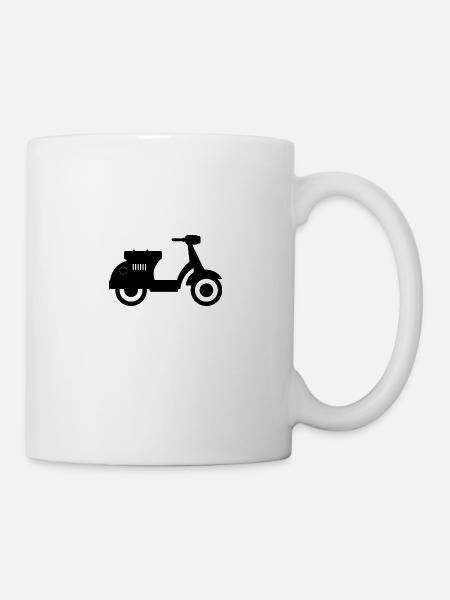 Roller - Tasse - Weiß
