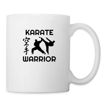 Karate, Karate Hoodies, Karate T-Shirts - Tasse - Weiß - Rechts