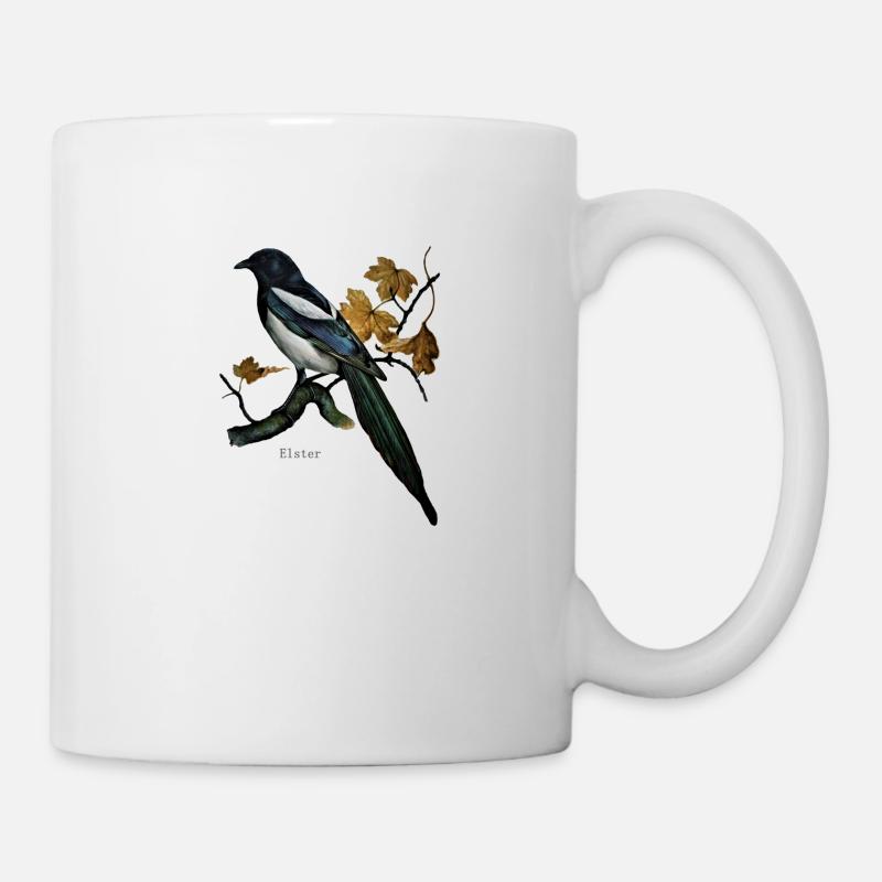 elster - Tasse - Weiß