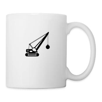 Wrecking Crane - Tasse - Weiß - Rechts