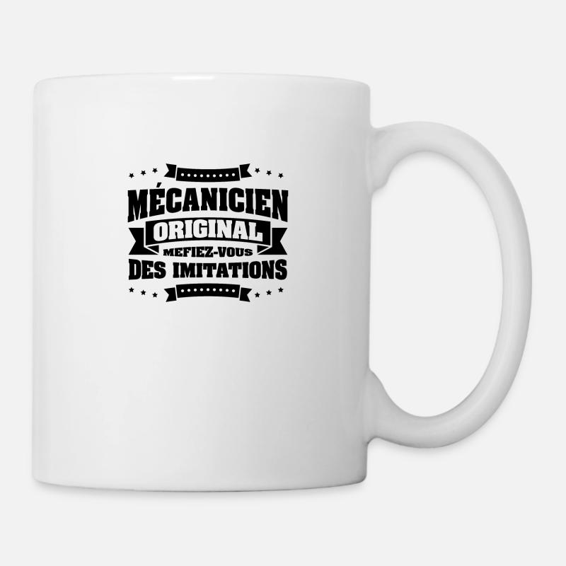 MÉCANICIEN ORIGINAL - Mug blanc - blanc