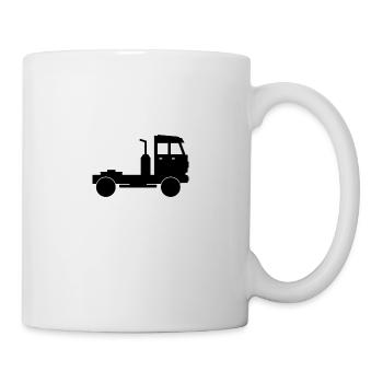 Lastwagen - Tasse - Weiß - Rechts