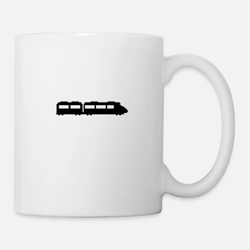 train - Mug blanc - blanc