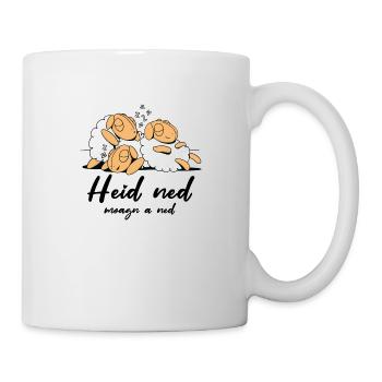 heid ned moang a ned - Tasse - Weiß - Rechts
