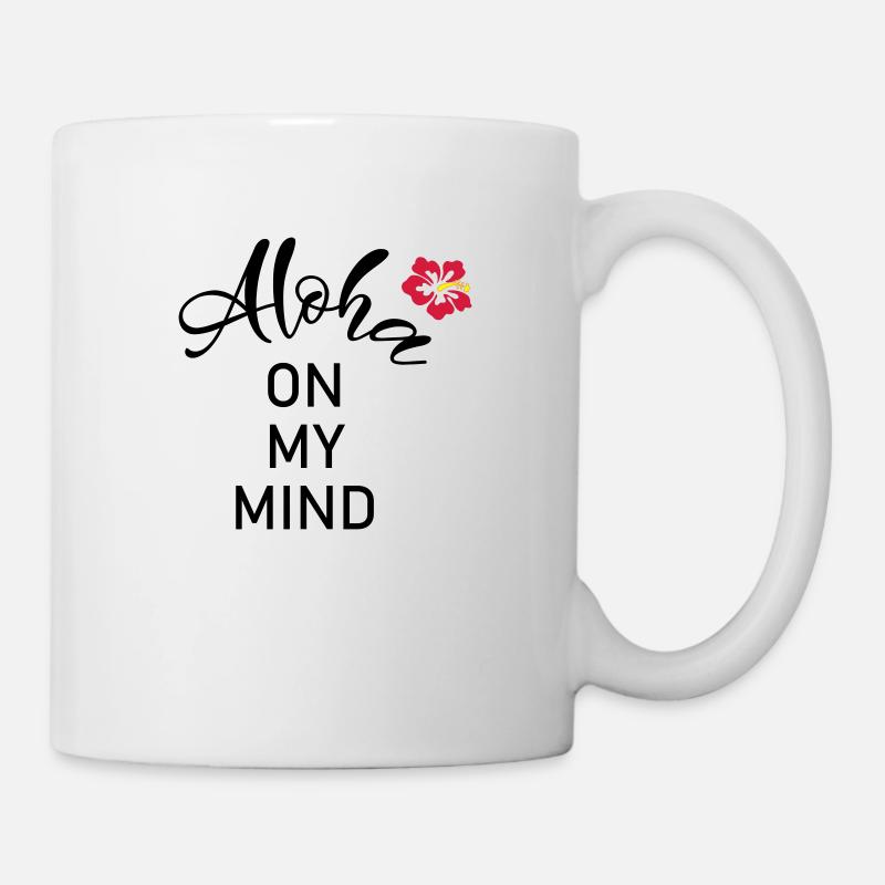 Aloha on my mind - Mug - white