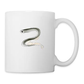 Lamprey fish biodiversity - Mug - white - Right