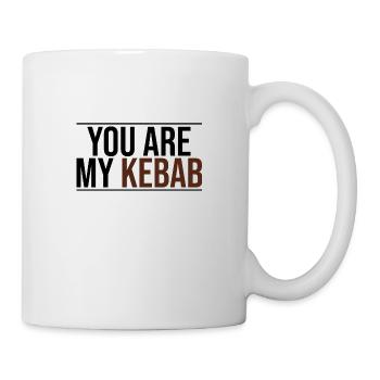 Du bist mein Kebab - Tasse - Weiß - Rechts