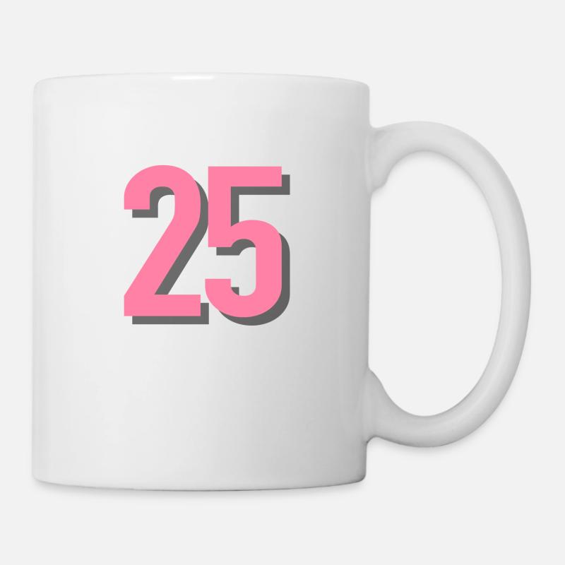 25 - Mug blanc - blanc