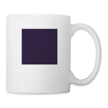Dark violet, violet (also customizable) - Mug - white - Right