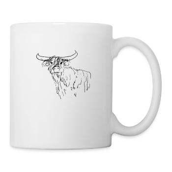 Dear Scottish Highlander - Mug - white - Right
