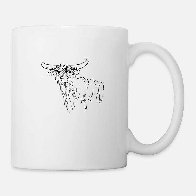 Dear Scottish Highlander - Mug - white