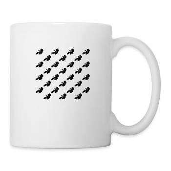 Racing bike - Mug - white - Right