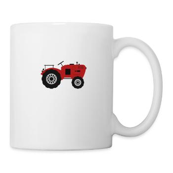 Traktor - Tasse - Weiß - Rechts