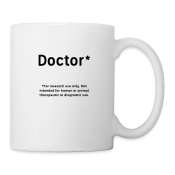 Doctor Student Phd Gift - Mug - white - Right