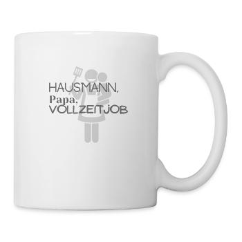 Hausmann mehr als nur ein Job - Tasse - Weiß - Rechts