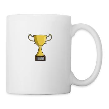 Illustration du trophée - Mug blanc - blanc - Droite