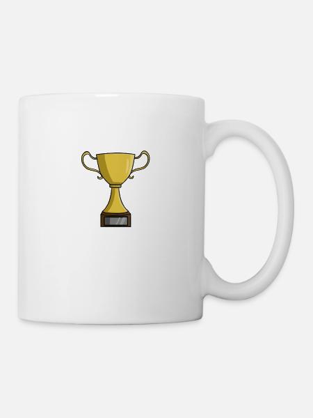 Illustration du trophée - Mug blanc - blanc