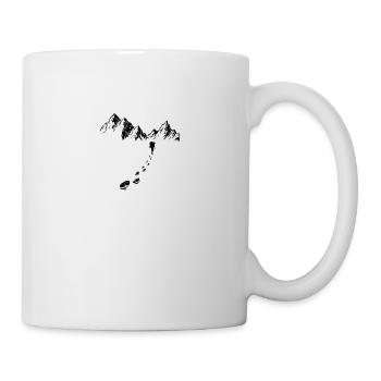 Alpinisme Randonnées Montagnes Nature Montagnes Alpes - Mug blanc - blanc - Droite