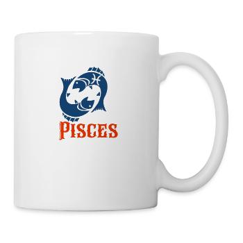 Poissons - Mug blanc - blanc - Droite