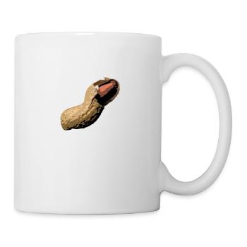Arachide pelé comic style - Mug blanc - blanc - Droite