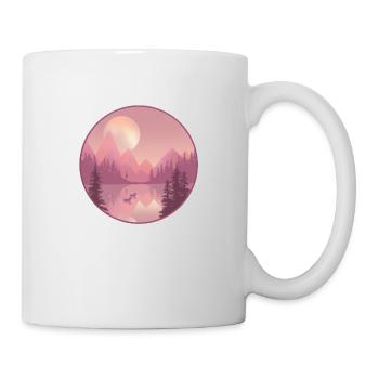 Ein Tag am See - Tasse - Weiß - Rechts
