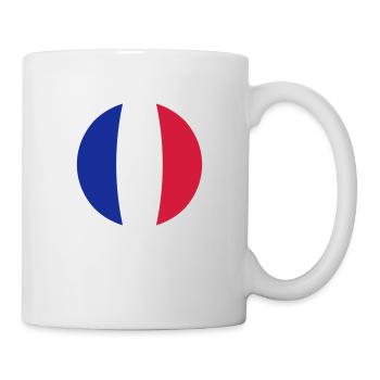 Frankreich - Tasse - Weiß - Rechts