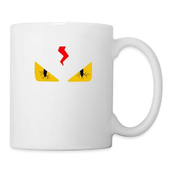 funny fendi eyes t shirts fendi bloodshot eyes - Mug - white - Right
