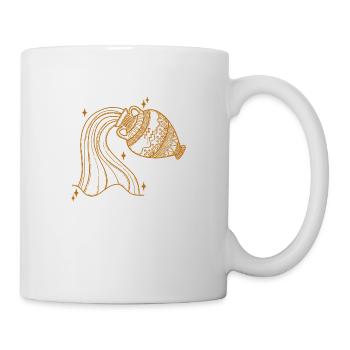 Wassermann Sternzeichen - Tasse - Weiß - Rechts