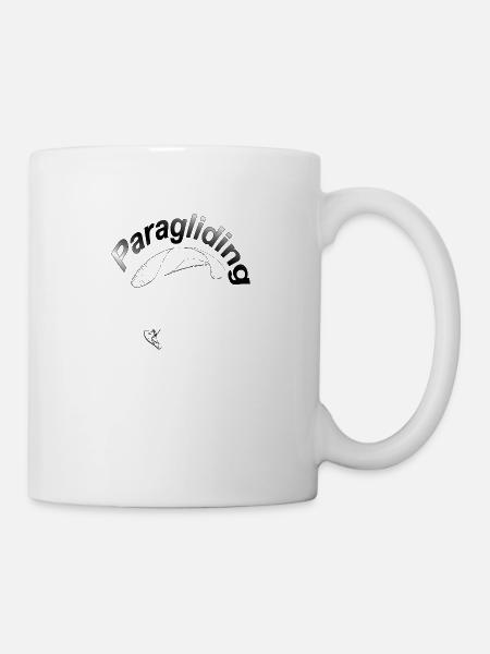 Parapente - Mug blanc - blanc