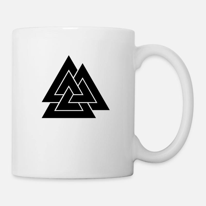 Valknut - Tasse - Weiß
