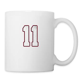 Numéro onze - 11 Classic Vintage Sport - Mug blanc - blanc - Droite
