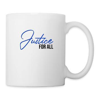 justice for all - Mug - white - Right