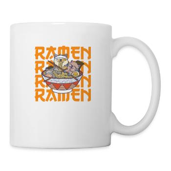 Ramen Nudelsuppe Schale Japanische Nudeln - Tasse - Weiß - Rechts