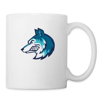 Wolf - Tasse - Weiß - Rechts