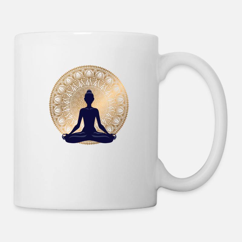 Meditation - Tasse - Weiß