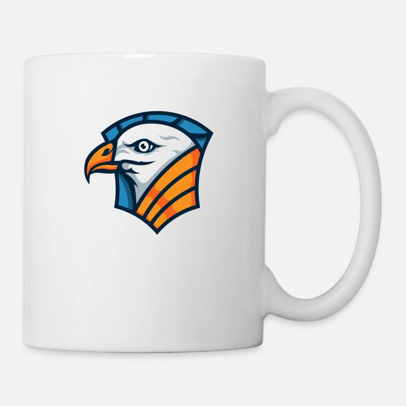 Logo oiseau - Mug blanc - blanc
