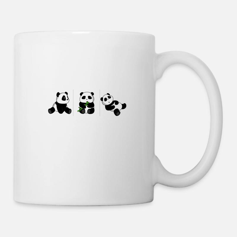 sit – eat – sleep - Tasse - Weiß