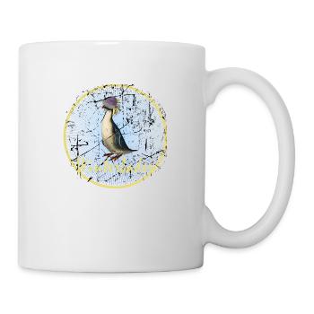 winterbader eisbader crazy eis pinguin winterbaden - Tasse - Weiß - Rechts