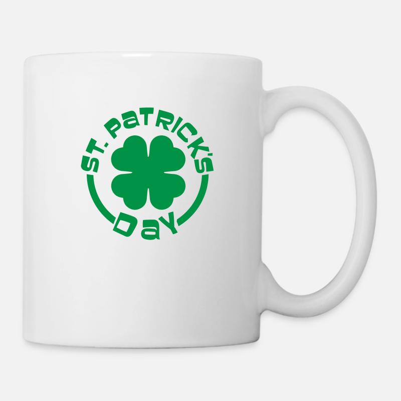 Fête de la Saint-Patrick - Mug blanc - blanc