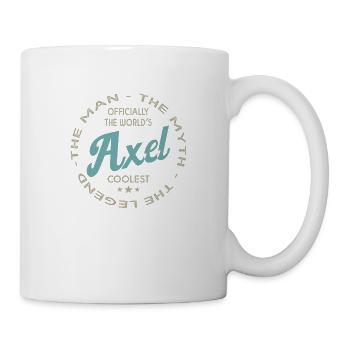 AXEL prénom cadeau t shirt personnalisé axel - Mug blanc - blanc - Droite