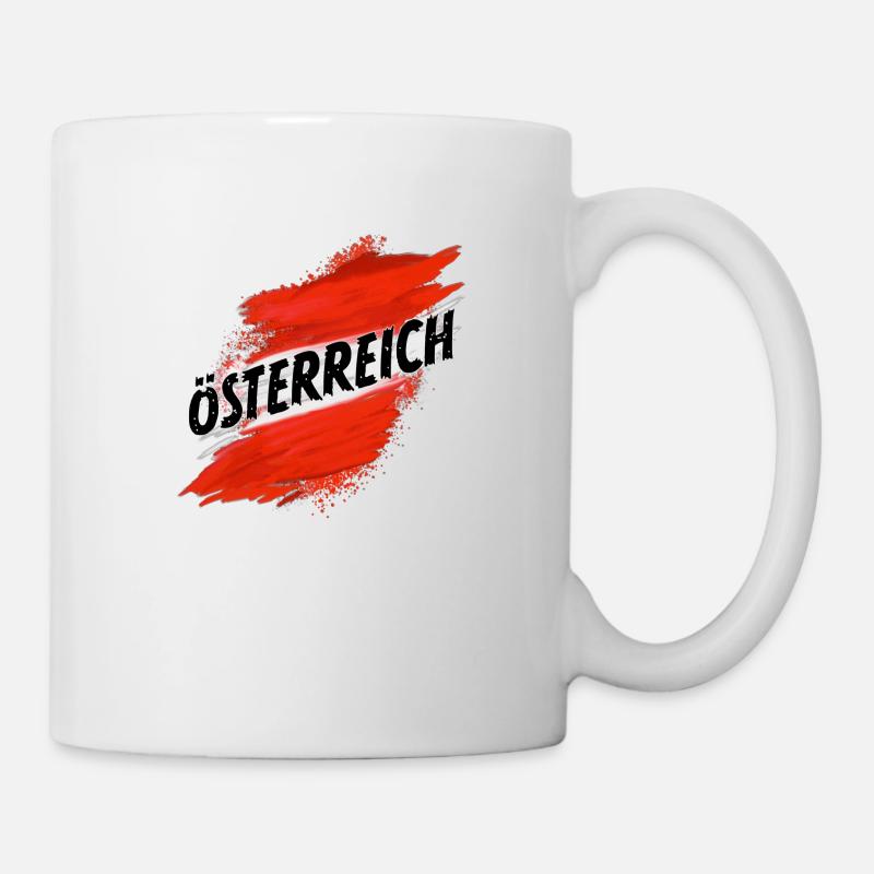 Österreich - Tasse - Weiß