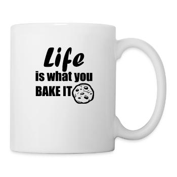 Boulangerie amusante Dire des biscuits amusants Humour - Mug blanc - blanc - Droite