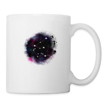 Wassermann/ Aquarius Sternzeichen im Universum - Tasse - Weiß - Rechts
