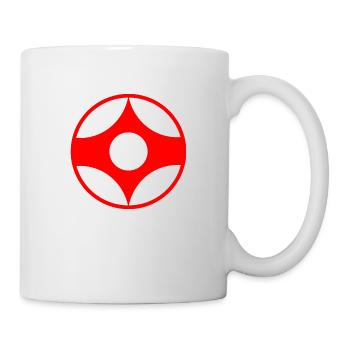 Symbole kanku Kyokushin, signe - Mug blanc - blanc - Droite