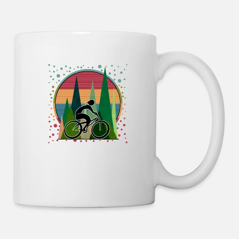 Radfahrer - Tasse - Weiß