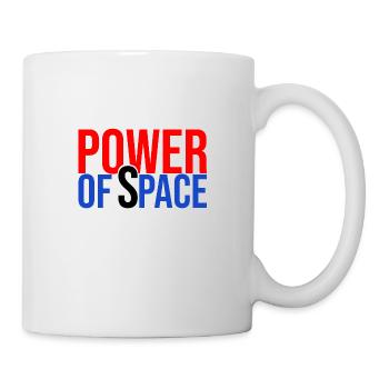 le pouvoir de l'espace - Mug blanc - blanc - Droite