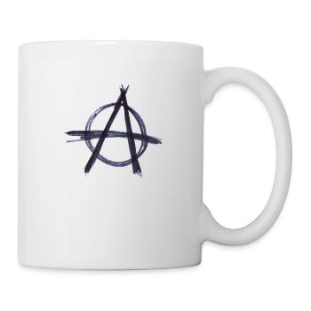 Anarchie - Mug blanc - blanc - Droite